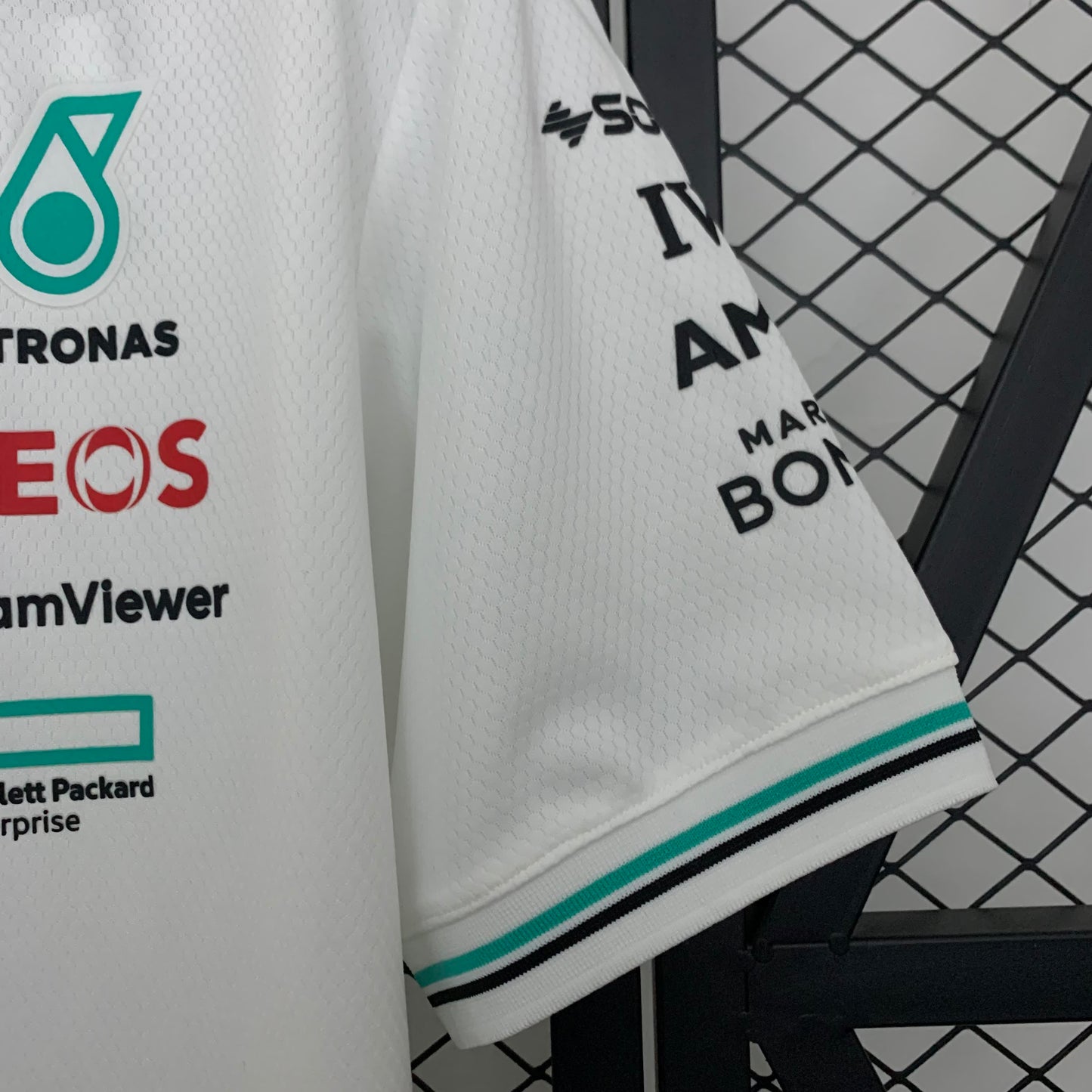 F1 Mercedes white 2025 T shirt