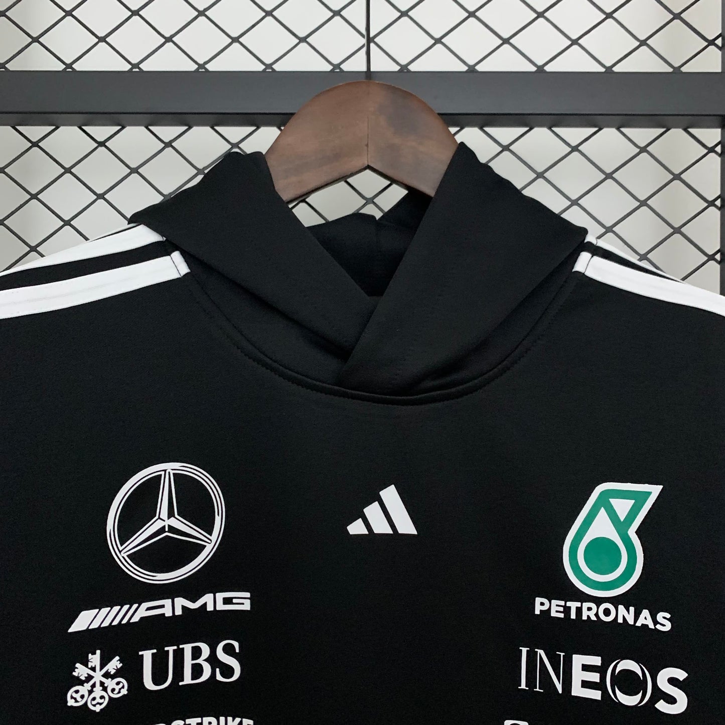 F1 Hoodie Mercedes black 2025