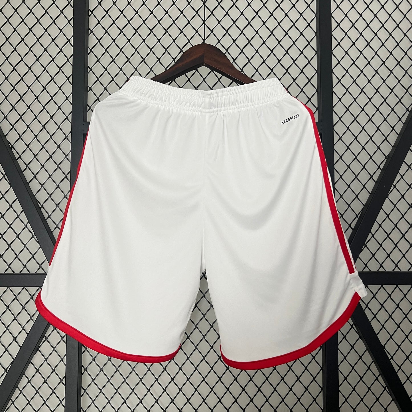 Flamengo white shorts