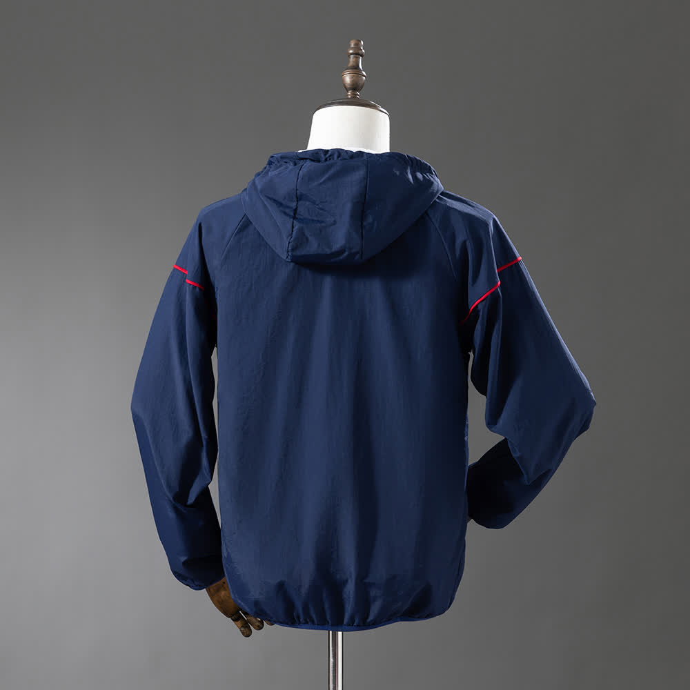 Windbreaker Arsenal blue
