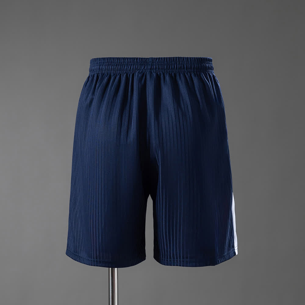 England blue retro shorts