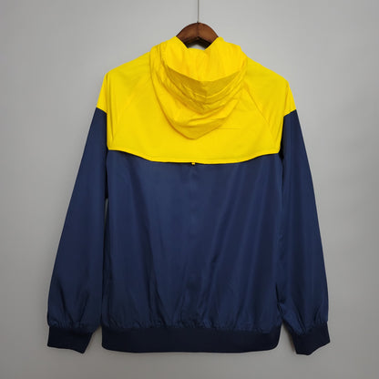Windbreaker Boca Juniors retró style
