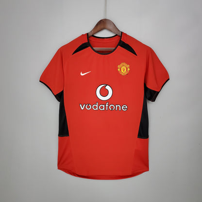 Manchester united retró home 2002-2004