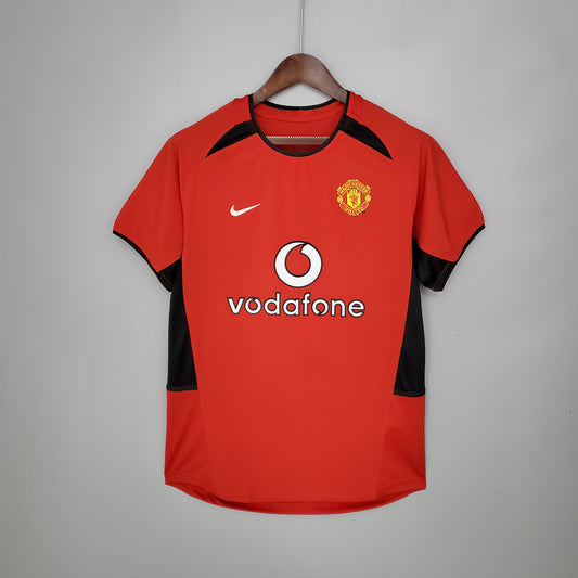 Manchester united retró home 2002-2004