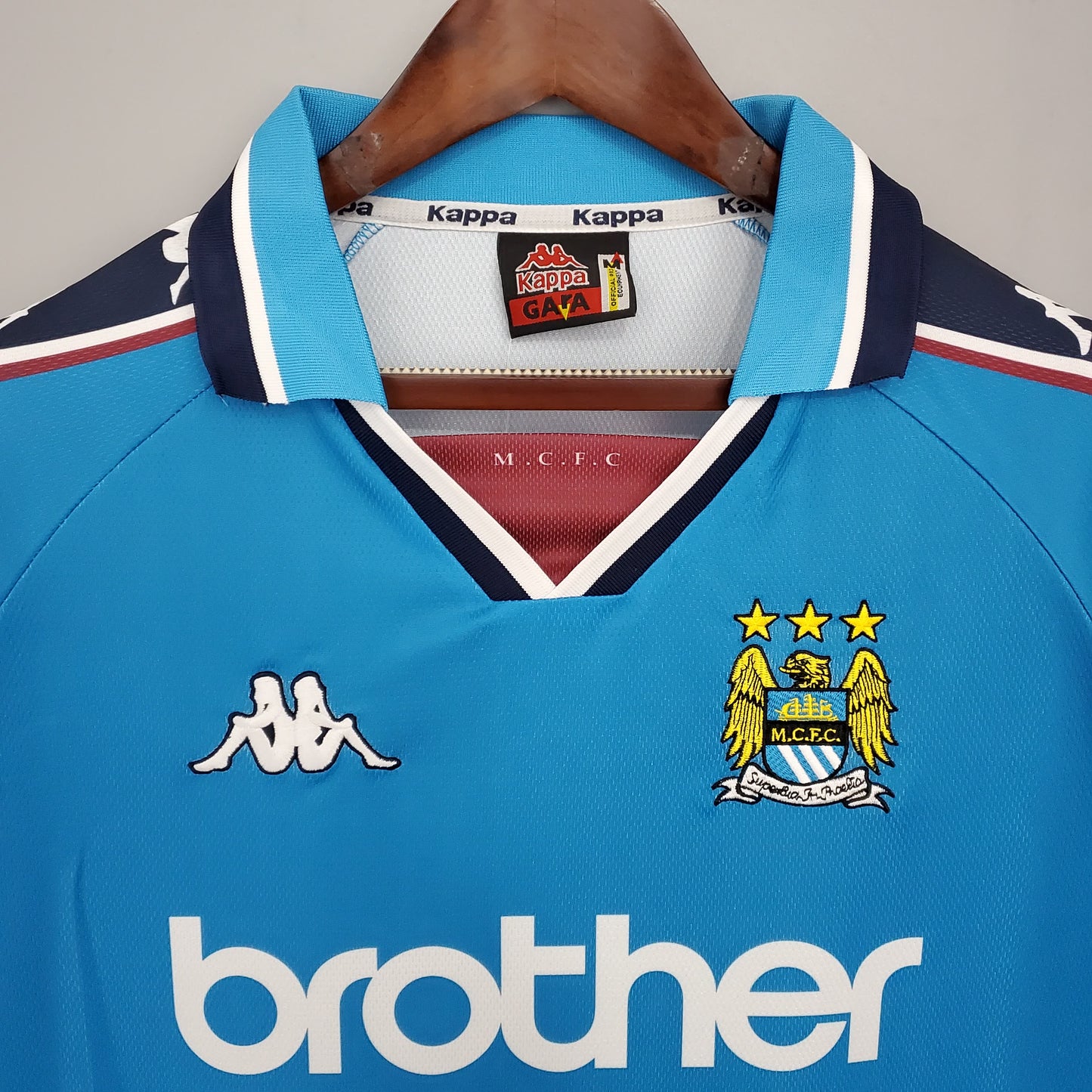 Manchester City retró home 1997-1999