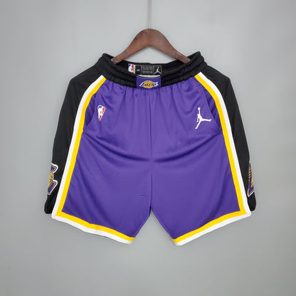 NBA Los Angeles Lakers purple shorts