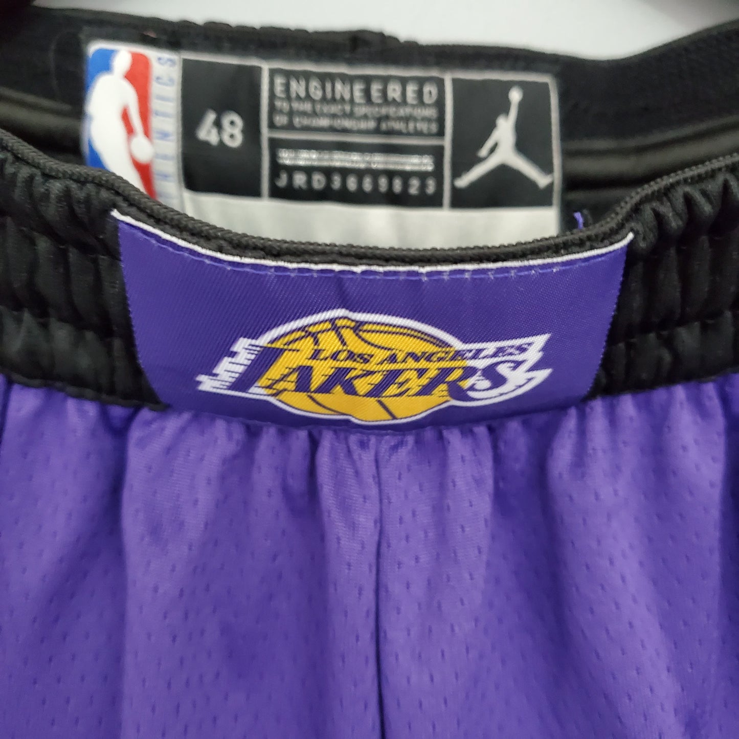 NBA Los Angeles Lakers purple shorts