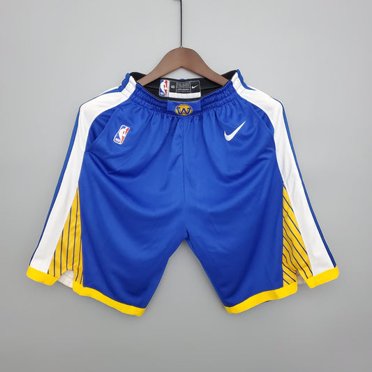 NBA Warriors blue shorts