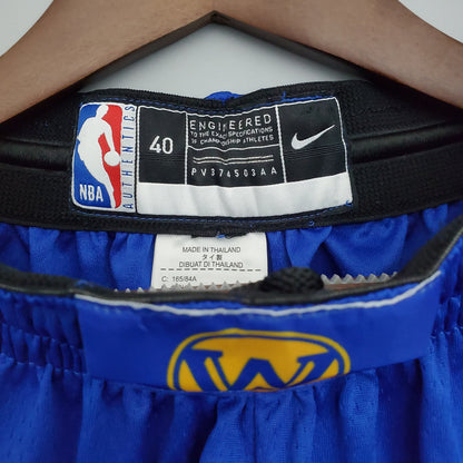 NBA Warriors blue shorts