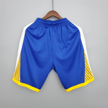 NBA Warriors blue shorts