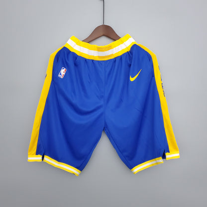 NBA Golden State Warriors blue shorts