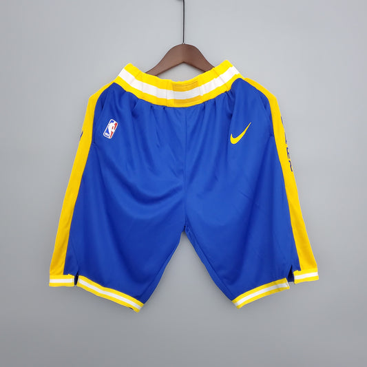 NBA Golden State Warriors blue shorts