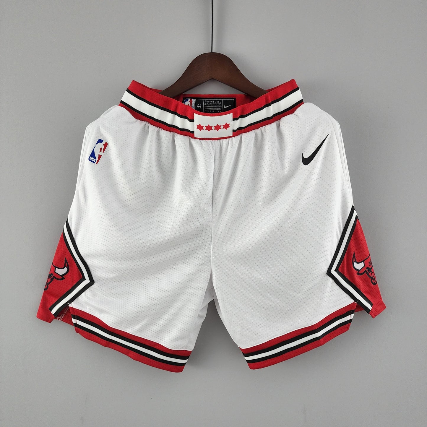 NBA Chicago Bulls white shorts