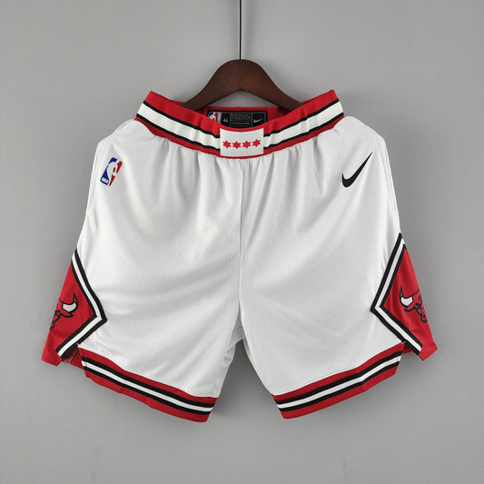 NBA Chicago Bulls white shorts