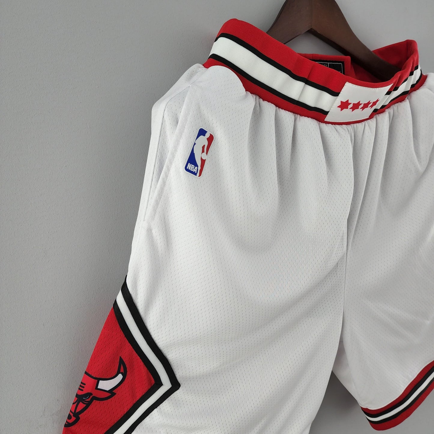 NBA Chicago Bulls white shorts