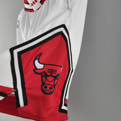NBA Chicago Bulls white shorts