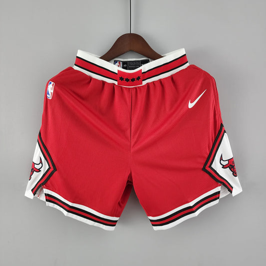 NBA Chicago Bulls red shorts