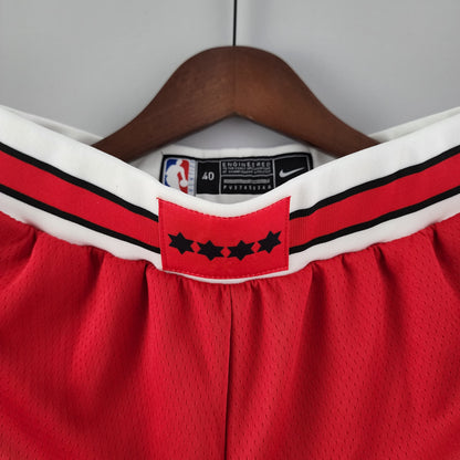 NBA Chicago Bulls red shorts
