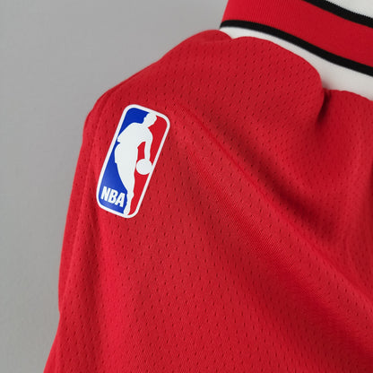 NBA Chicago Bulls red shorts