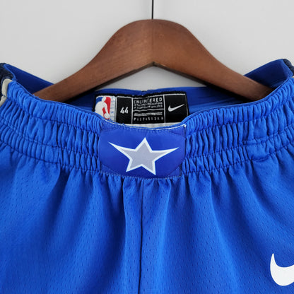 NBA Dallas Mavericks blue shorts