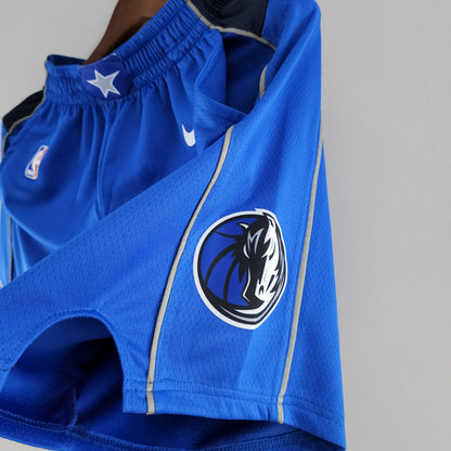 NBA Dallas Mavericks blue shorts