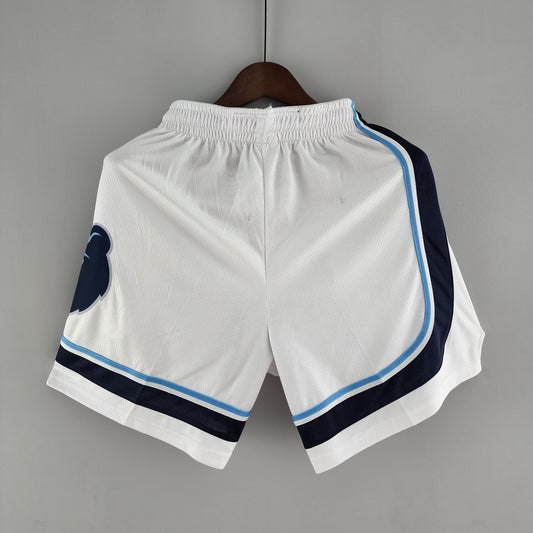 NBA Memphis Grizzlies white shorts