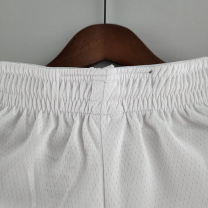 NBA Memphis Grizzlies white shorts