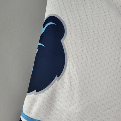 NBA Memphis Grizzlies white shorts