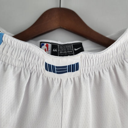 NBA Memphis Grizzlies white shorts