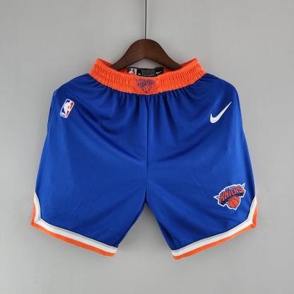 NBA New York Knicks blue shorts