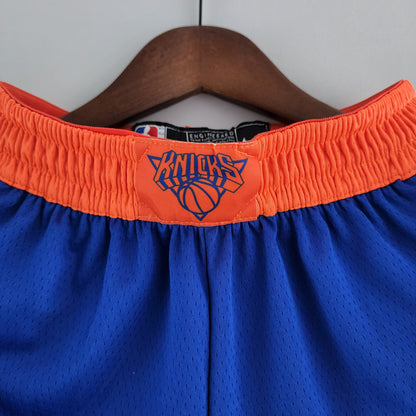 NBA New York Knicks blue shorts
