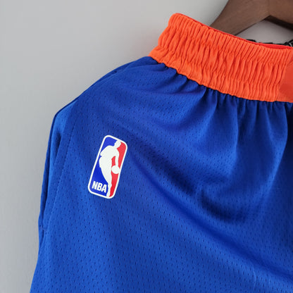 NBA New York Knicks blue shorts