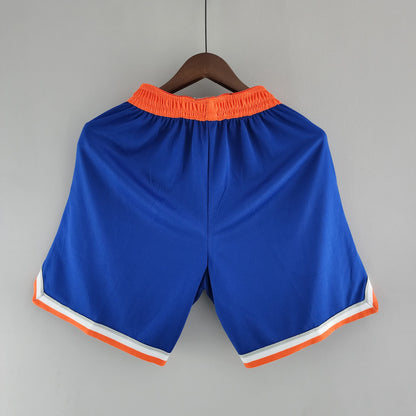 NBA New York Knicks blue shorts
