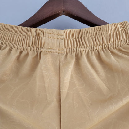 Barcelona gold shorts