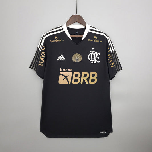 Flmengo Retró 2021-2022 home all sponsors