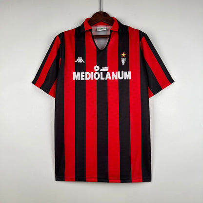 Milan Retró home Champions 1989-1990