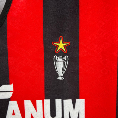 Milan Retró home Champions 1989-1990