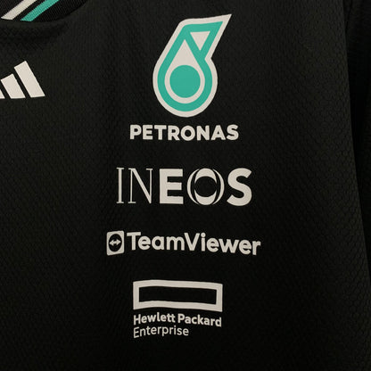 F1 Mercedes black 2025 T shirt