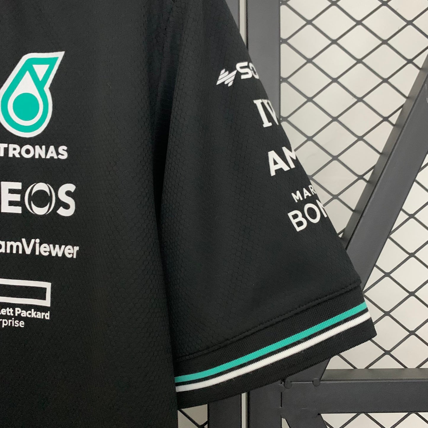 F1 Mercedes black 2025 T shirt