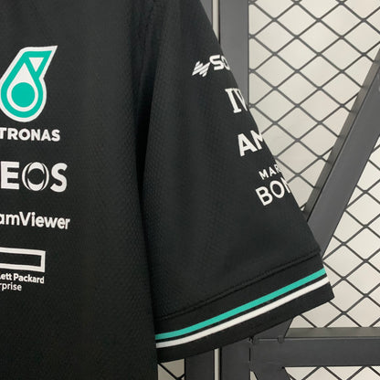 F1 Mercedes black 2025 T shirt