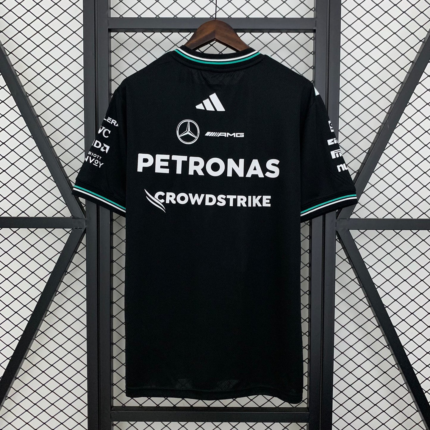 F1 Mercedes black 2025 T shirt