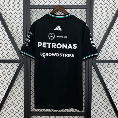 F1 Mercedes black 2025 T shirt