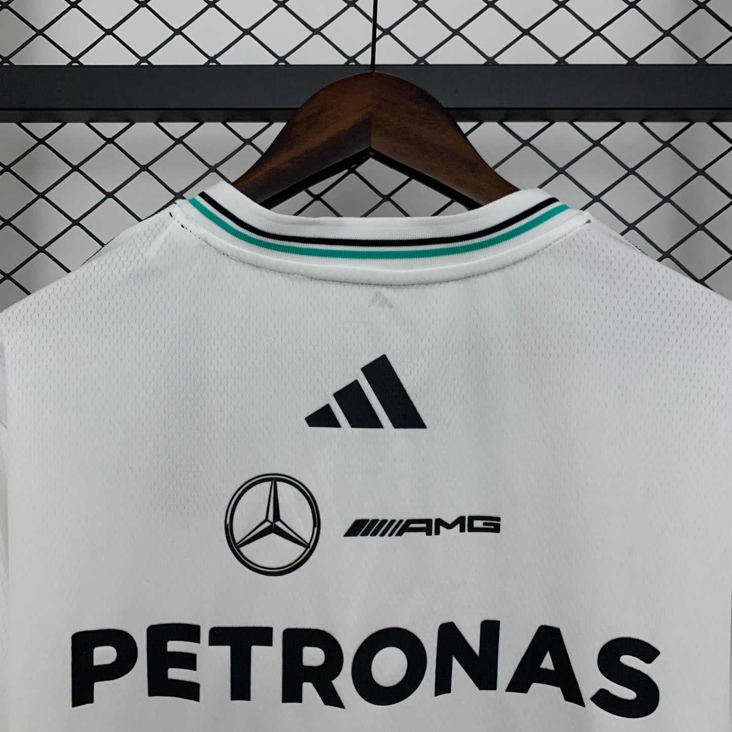 F1 Mercedes white 2025 T shirt