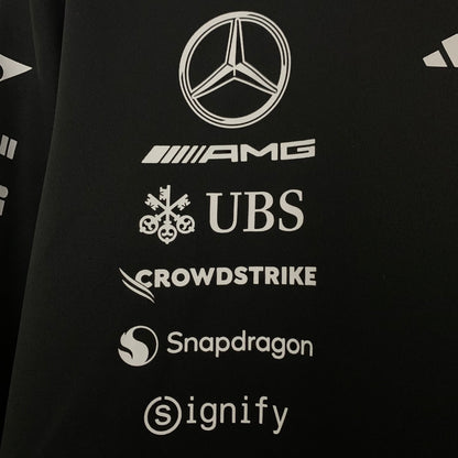 F1 Hoodie Mercedes black 2025