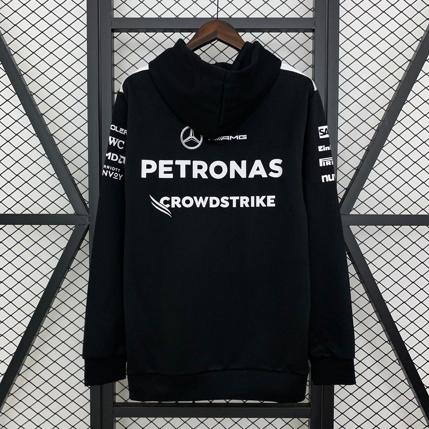 F1 Hoodie Mercedes black 2025
