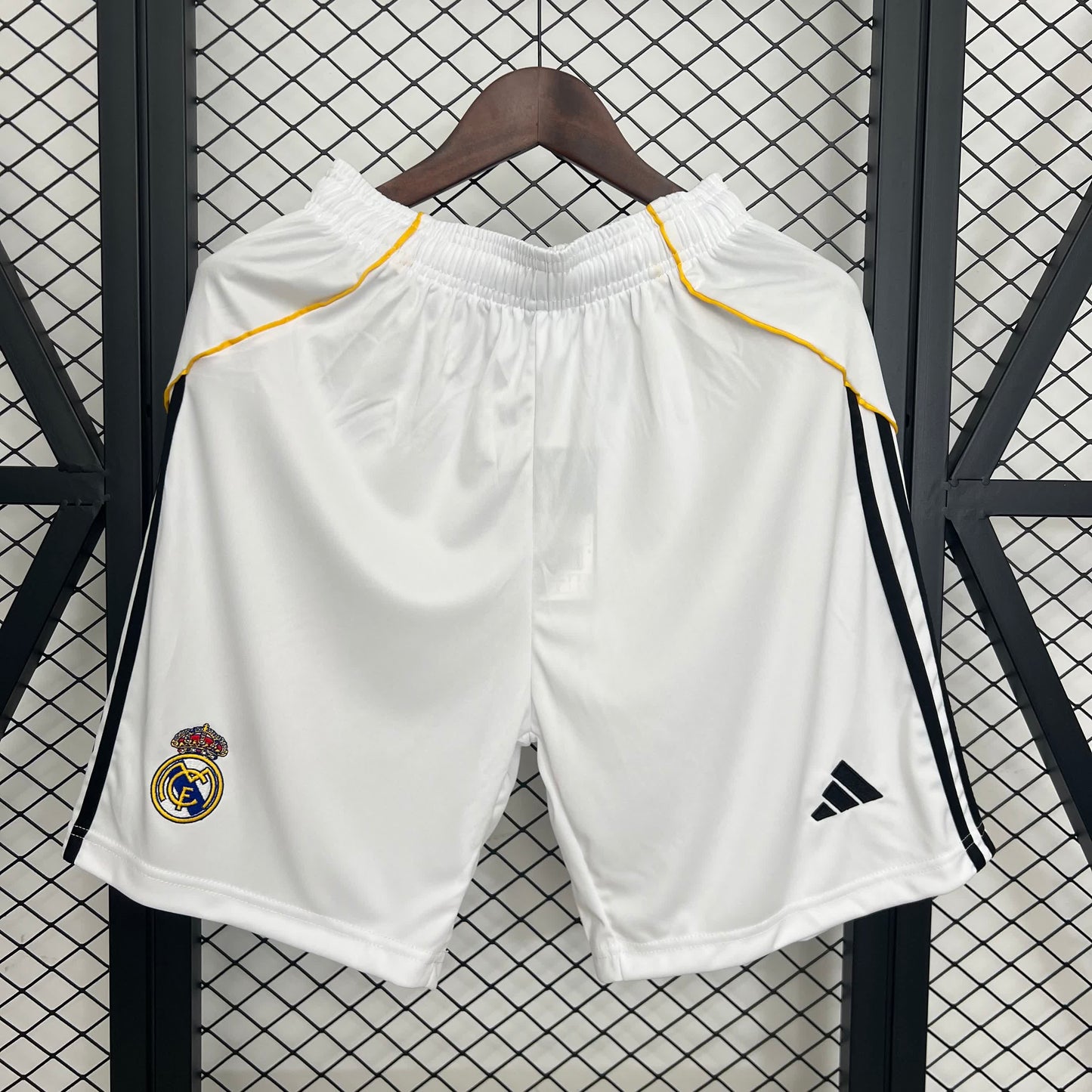 Real Madrid white shorts