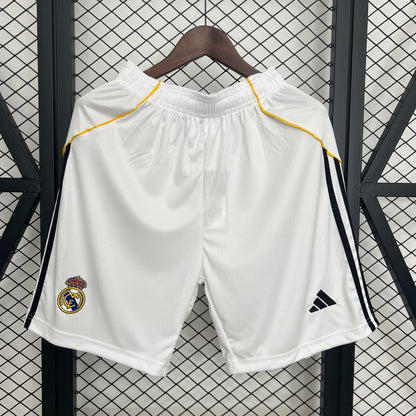 Real Madrid white shorts
