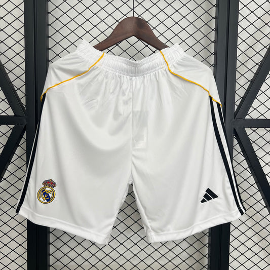 Real Madrid white shorts