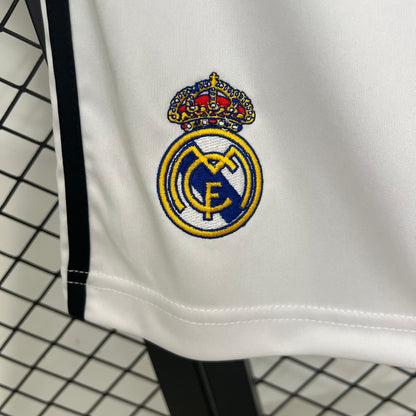 Real Madrid white shorts