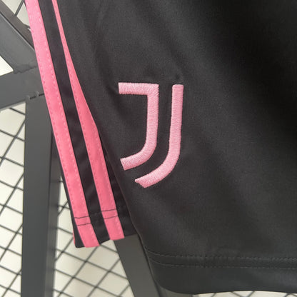 Juventus black/pink shorts 26